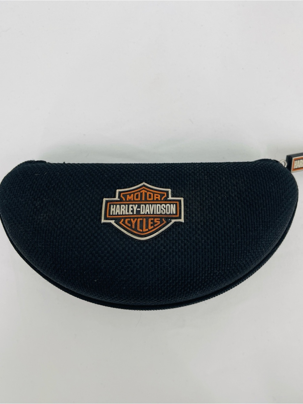 Harley-Davidson Black Sunglasses Case with Orange Logo PLUS SUNGLASSES WILEY X